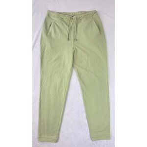 Norsport Sweatpants Women Medium Green Excellent Drawstring Pockets NR30878
